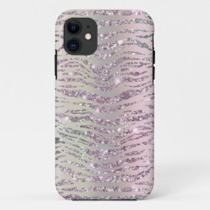 グラムスパークリピンクダイヤモンドタイガーストライプズ iPhone 11 ケース