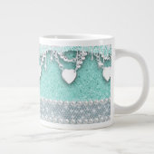 グラムスパークルグランジ ジャンボコーヒーマグカップ (右)