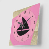 グラムセイル スクエア壁時計 (傾斜)