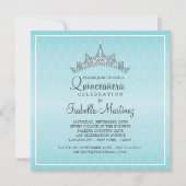 グラムティアラキンセアニェラお祝い招待状 招待状 (正面)