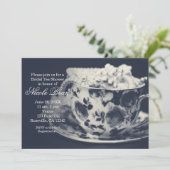 グラムティー&パール エレガント ブライダル シック インビテーション (スタンド正面)