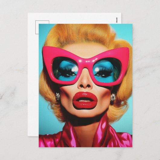 グラムディヴァインレトロシェード シーズンポストカード (正面/裏面)