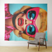 グラムディヴァインレトロシェード タペストリー (インサイチュ(横))