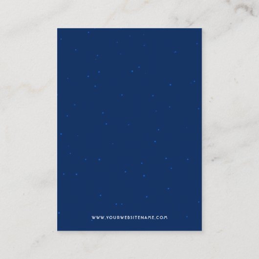 グラムネービーブルーイヤリングジュエリー展 名刺 (裏面)