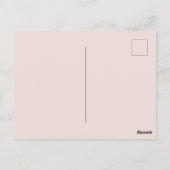 グラムハニーコーム赤面シャンパーニュ抽象芸術 ポストカード (裏面)