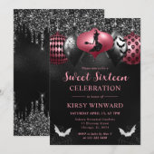 グラムハロウィーンオーナメントSweet sixteen 招待状 (正面/裏面)