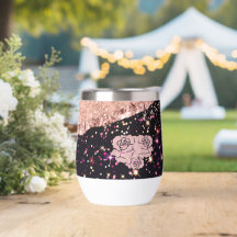 グラムバラブラックグリッター赤面バラ