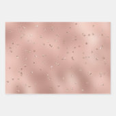 グラムバラ金ゴールドグリッターグリジースパークル ラッピングペーパーシート (正面3)