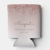 グラムバラ金ゴールドグリッタードリップ70thバースデーパーティー 缶クーラー (裏面)