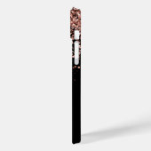 グラムバラ金ゴールドグリッターモノエレガントグラム Case-Mate iPhoneケース (裏面 / 左)