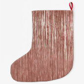 グラムバラ金ゴールドグリッツィスパークル名 ラージクリスマスストッキング (裏面)