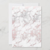 グラムバラ金ゴールドピンクスカルマーブルスウィート16 招待状 (裏面)