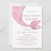 グラムバラ金ゴールドピンクマーメイドテールキンセアニラ 招待状 (正面)