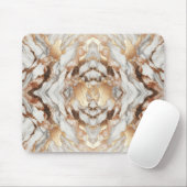 グラムバラ金ゴールドラグジュアリートレンディー大理石 マウスパッド (マウス)