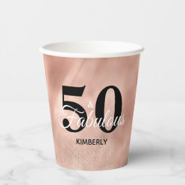 グラムバラ金ゴールド50と素晴らしい誕生日パーティー 紙コップ