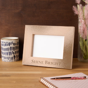 グラムバラ金ゴールド レーザー彫刻フレーム