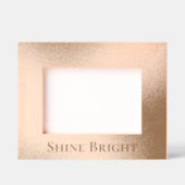 グラムバラ金ゴールド レーザー彫刻フレーム (正面)