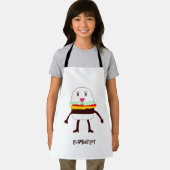 グラムバーガーおもしろいデザイン エプロン (インサイチュ)