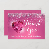 グラムバーガーリーガンディハート サンキューカード (正面/裏面)