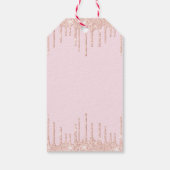 グラムパーソナライズされたメイクアップ誕生日 ギフトタグ (裏面)