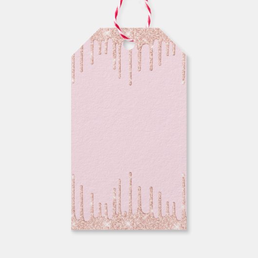 グラムパーソナライズされたメイクアップ誕生日 ギフトタグ (裏面)