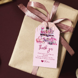 グラムパーソナライズされたメイクアップ誕生日 ギフトタグ