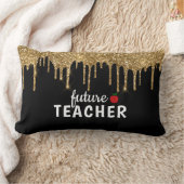 グラムパーソナライズされた先生 ランバークッション (ブランケット)