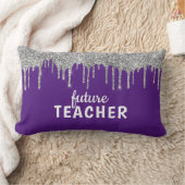 グラムパーソナライズされた先生 ランバークッション (ブランケット)