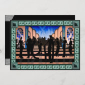 グラムパーティー 招待状 (正面/裏面)