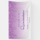 グラムパープルグリッタードリップキンセアニラ 横断幕 (縦)