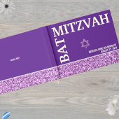 グラムパープルスターオブデイビッドバルミツワー金ゴールド ゲストブック