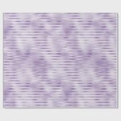 グラムパープルストライプズ ラッピングペーパー (フラット)