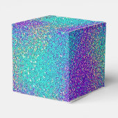 グラムパープルターコイズきらめくキラキラ色 フェイバーボックス (裏面サイド)