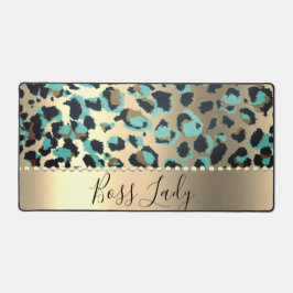 グラムヒョウボスレディ デスクマット