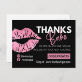 グラムビジネスサンキューカード ポストカード (正面/裏面)