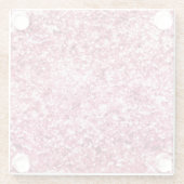 グラムピガーリーンクグリッター ガラスコースター (裏面)