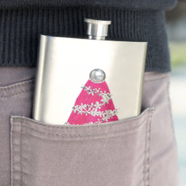 グラムピンクのクリスマスツリー フラスク