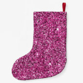 グラムピンクガーリーホワイトストリーク スモールクリスマスストッキング (裏面)