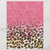 グラムピンクグリッターヒョウ柄 チラシ (裏面)