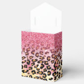 グラムピンクグリッターヒョウ柄 フェイバーボックス (オープン)