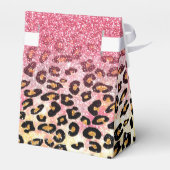 グラムピンクグリッターヒョウ柄 フェイバーボックス (裏面サイド)