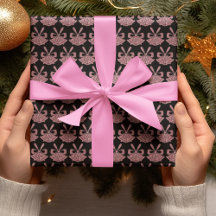 グラムピンクグリッターベルズオンブラックホリデー