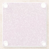 グラムピンクグリッター ガラスコースター (裏面)