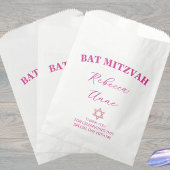 グラムピンクシックありがとうバルミツワーパーティー フェイバーバッグ