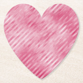グラムピンクストライプ色 ペーパーコースター