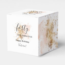 グラムピンク金ゴールド40歳と素晴らしい40歳の誕生日 フェイバーボックス