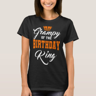 グラムピーオブ誕生日キングパーティークラウンデイセレブ Tシャツ