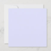 グラムピーコックフェザーパープル結婚ズ 招待状 (裏面)