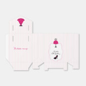 グラムファッションディババースデーパーティーゲストフリット フェイバーボックス (折り畳みなし)