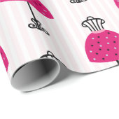 グラムファッションディババースデーパーティー ラッピングペーパー (ロールコーナー)